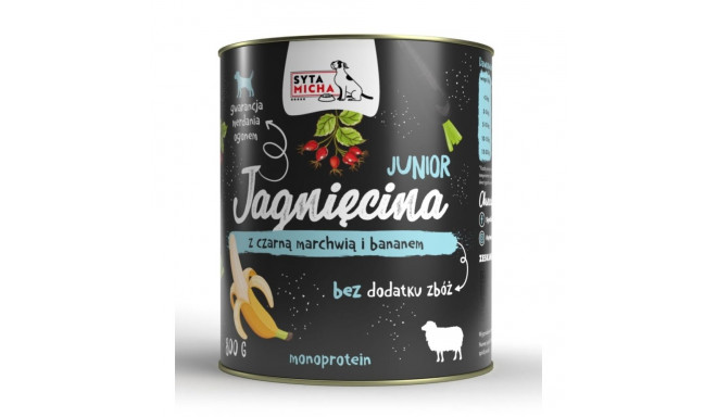 Dog Food - Satya Micha Junior With Carrots And Bananas 800g