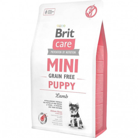 Dry Dog Food - Brit Care Mini Grain-free Puppy Lamb 7kg