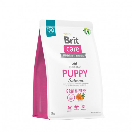 Dry Dog Food - Brit Care Puppy Salmon 3kg
