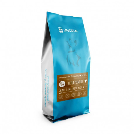 Dog Food - Lincoln Ultra Premium Adult Small Lamb With Rice Dry Dog Fo
