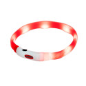 Dog Collar - Hilton LED Silicone 1.4x0.8x40cm With USB