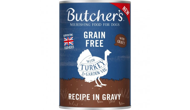 Dog Food - Butcher's 400g Turkey In Gravy