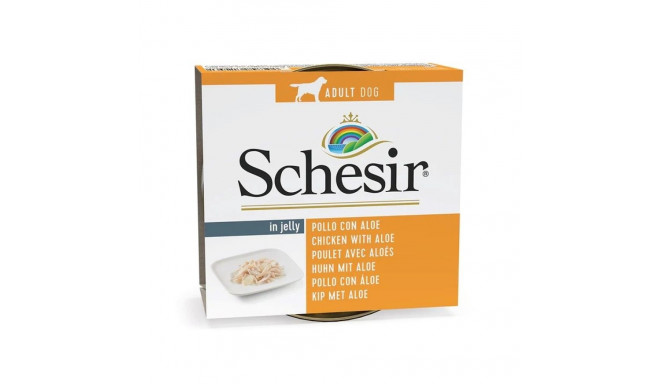 SCHESIR in jelly Chicken with aloe - wet dog food - 150 g