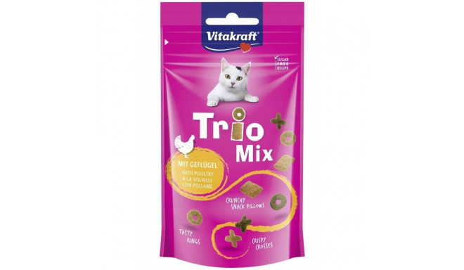 Cat Treats - Vitakraft Trio Mix Poultry 60g