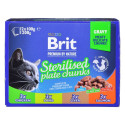 Wet Cat Food - Brit Premium Cat Sterilised 12x100g