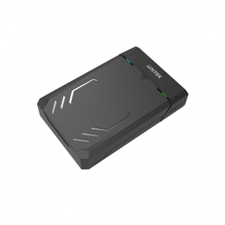 Storage Enclosure - Unitek Y-3035, Black