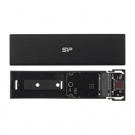 SSD Enclosure - Silicon Power Pd60 USB-C Case Black