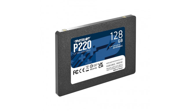 Internal Hard Drive - Patriot Memory P220 128GB 2.5" Serial Sata Iii,