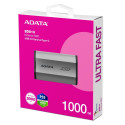 External Hard Drive - Adata Sd810 1tb, Black, Silver