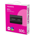 External Hard Drive - Adata Sd810 500gb Black