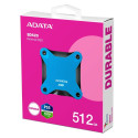 External Hard Drive - Adata Sd620 512GB Blue