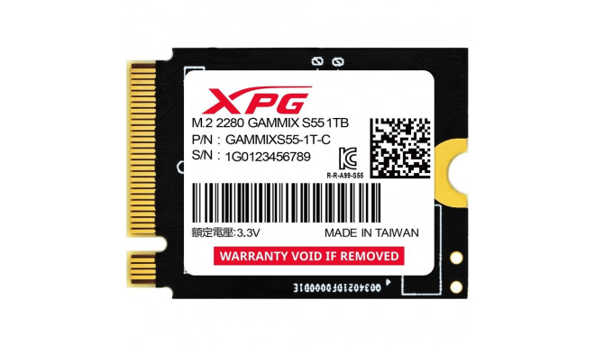 Hard Drive - ADATA SSD GAMMIX S55 1TB Gen 4x4 2230
