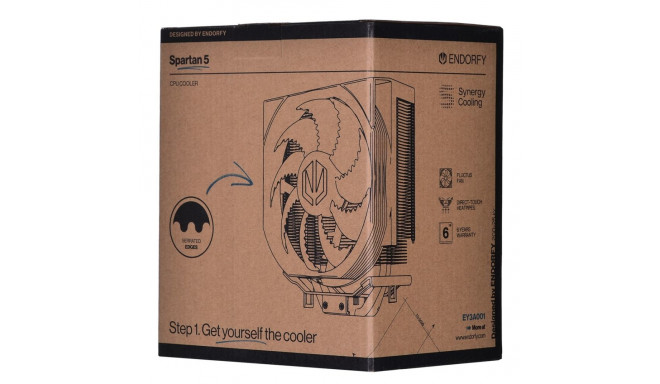 CPU Cooler - Endorfy Spartan 5 12cm Black