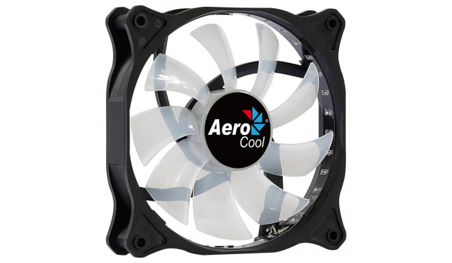 PC Fan - Aerocool Cosmo12 Frgb Silent, Black