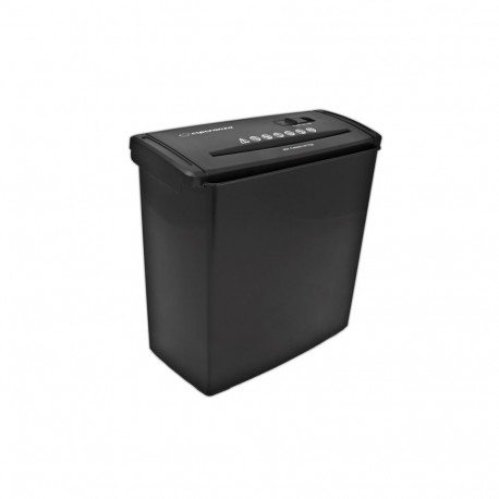 Paper Shredder - Esperanza EN101 Strip Shredder 5 Sheets 22 cm Black