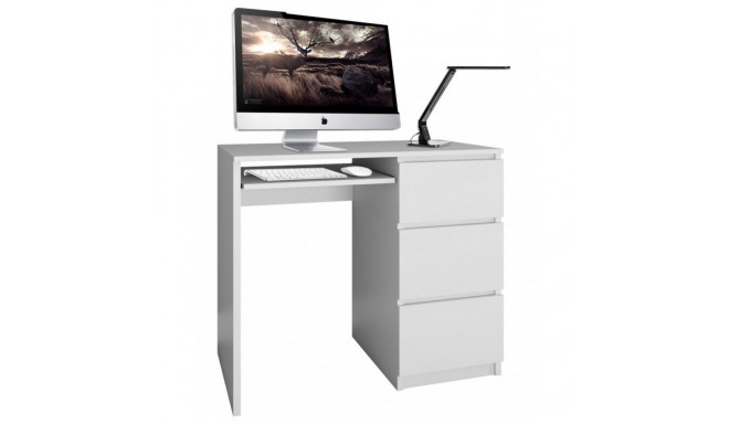 Computer Desk - Topeshop Lima Prawé Bił Mat