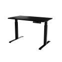 Standing Desk - Moon 121x67x72-120 Black