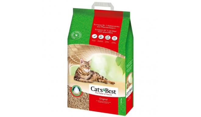 Cat Litter - CAT'S BEST EcoPlus 20L Biodegradable Odor Control