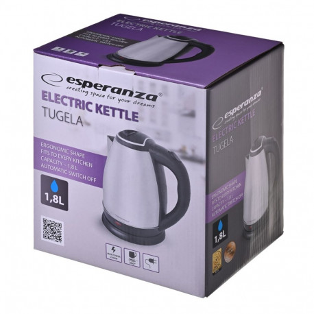 Electric Kettle - Esperanza Ekk104x 1.8l 2200w Inox