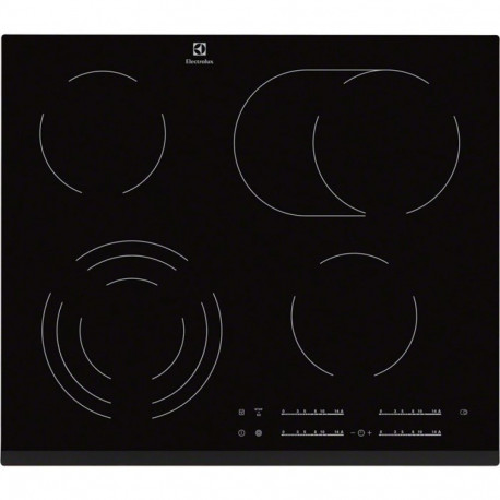 Built-in Hob - Electrolux Ehf6547f 4-zone Hob Black