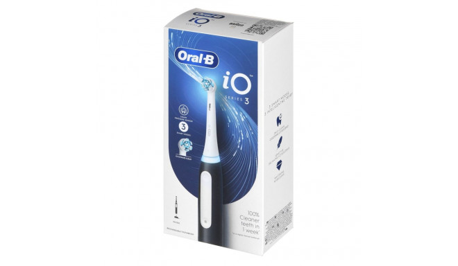 Electric Toothbrush - Braun Oral-B iO3 Magnetic 3 Modes Matt Black