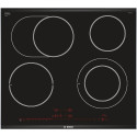 Built-in Ceramic Hob - Bosch Serie 8 PKN675DP1D 4 Zones Black