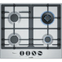 Gas Stove - Bosch Serie 6 Pch6a5b90 60cm 4 Zone Gas Hob Stainless Stee