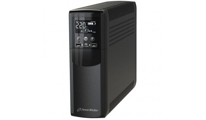 Line-Interactive UPS - PowerWalker VI 800 CSW 0.8 kVA Black
