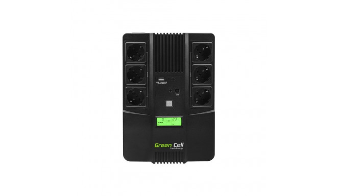 UPS (uninterruptible Power Supply) - Green Cell Aio 800va LCD 0.8 Kva