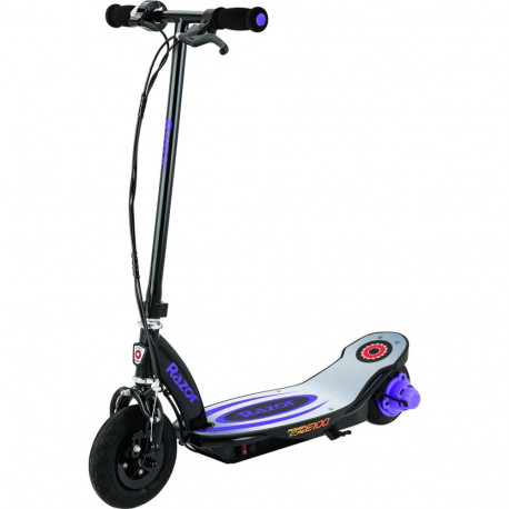 Electric Scooter - Razor Powercore E100, Black, Purple