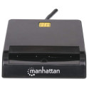 Smart Card Reader - Manhattan 12 Mbps, Black