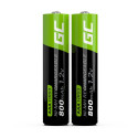Rechargeable Battery - Green Cell GR08 AAA NiMH 800mAh 2-Pack