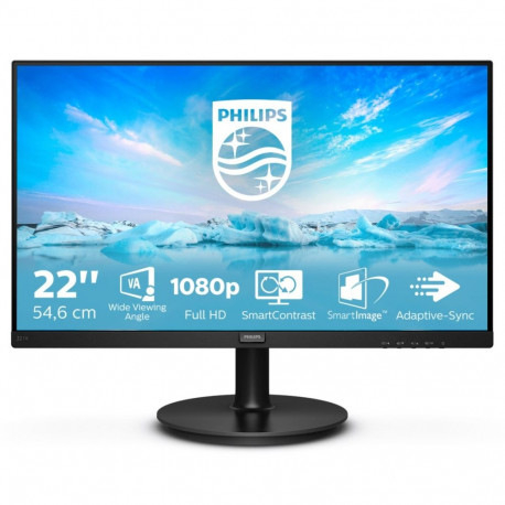 Monitor - Philips V Line 21.5" Full Hd, Black