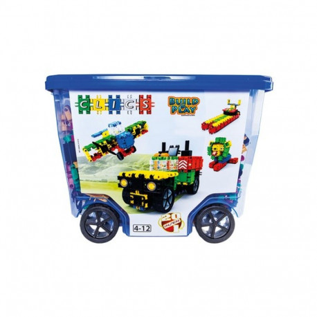 Building Toy - CLICS CB606 560 Pieces Multicolour