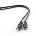 Audio Cable - Gembird 1.2m M/m, Black