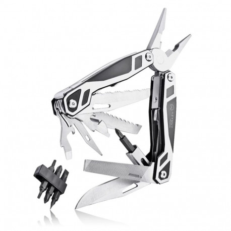 Multitool - Azymut Trohon 12 Tools + 8 Bits Holster Black