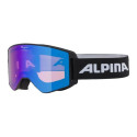 Winter Sports Goggles - Alpina M40 NARKOJA HM Blue Mirror Black