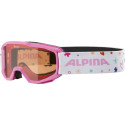 Winter Sports Goggles - Alpina Junior Piney Rose Pink Unisex