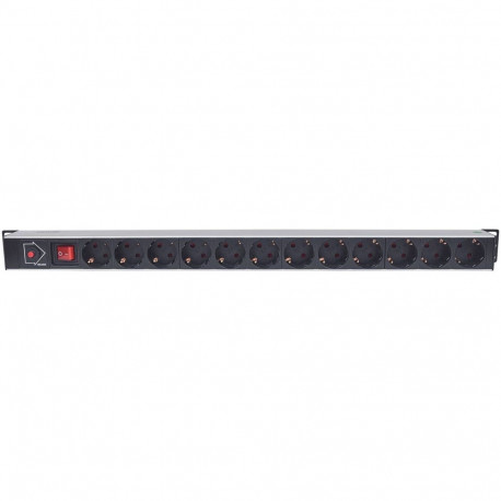 Power Distribution Unit - Intellinet Vertical Rackmount PDU 12-Outlets 1U