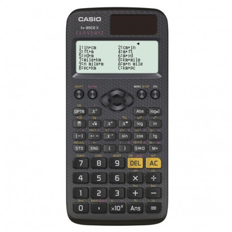 Scientific Calculator - CASIO FX-85CEX 379 Functions Battery/Solar Power 77x166mm Black