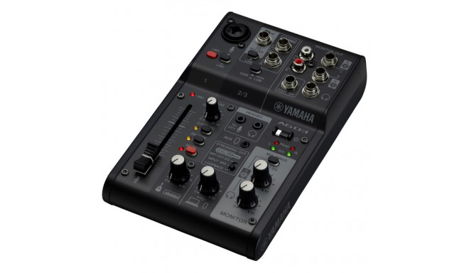 Audio Interface - Yamaha AG03MK2 3 Channels 24-bit Black