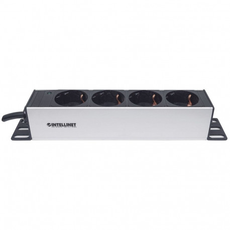 Power Distribution Unit - Intellinet 10" 1U Rackmount 4-Output PDU 250V 15A