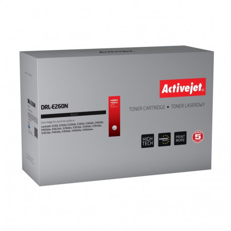 Laser Printer Supply - Activejet Drl-e260n, Black
