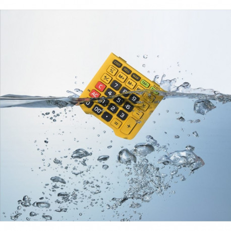 Calculator - CASIO WM-320MT-S 12-Digit Waterproof IP54 Removable Keyboard