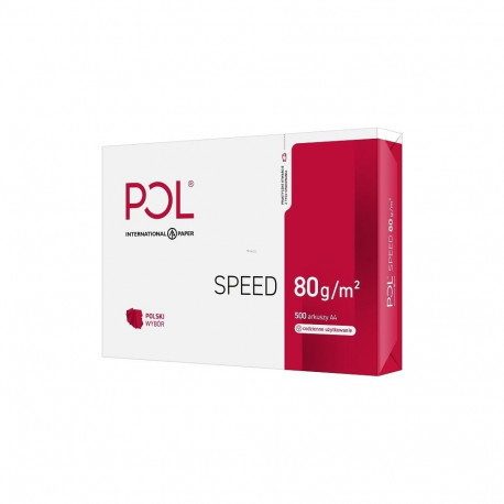 Printing Paper - POLSPEED A4 80g/m² 500 sheets White Matte