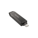 USB Drive - Sandisk Ixpand 256GB Usb-c/lightning Black