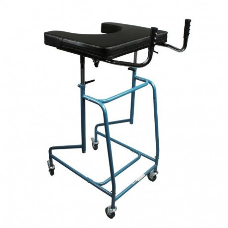Rollator Walker - Fourwheeled Support Pulpit Type Walker