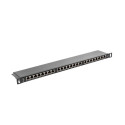 Patch Panel - Lanberg 24 Port 0.5u Cat.5e FTP Black