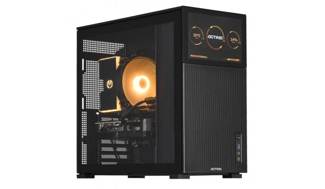 Desktop Computer - Actina AMD Ryzen 5 7500F 32GB DDR5 1TB SSD NVIDIA GeForce RTX 4060 Ti Black Actin