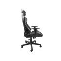 Gaming Chair - FURY Avenger XL Ergonomic Padded Black, White